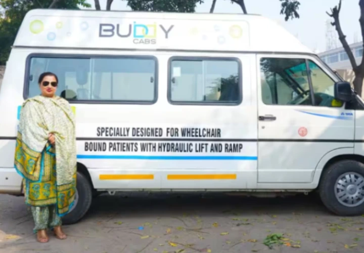 Wheelchair Accessible taxi in Punjab
